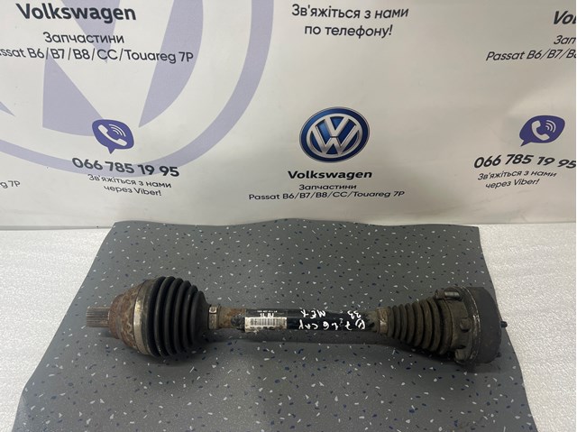 Полуось передняя левая Шкода Суперб 2