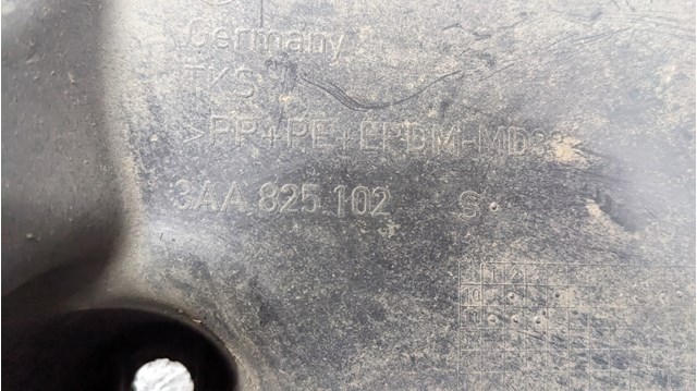 3AA825102 Защита днища правая купить Хмельницкий