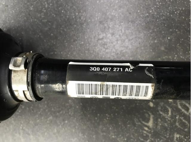 3Q0407271AC VAG Полуось (привод) передняя левая купить в Украина