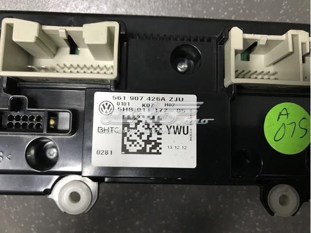 561907426A VAG блок управления климатом с подогревом сидений