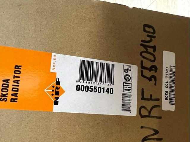 NRF 550140 Радиатор охлаждения двигателя в наличии Ровно