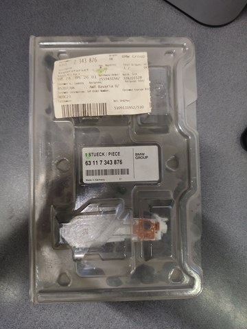 63117343876 BMW Модуль управления (ЭБУ) дневными фонарями купить в Полтава