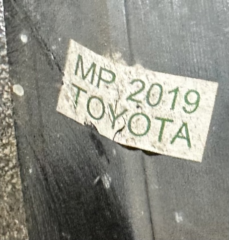 TOYOTA 4243150100 Диск тормозной задний в наличии Львов