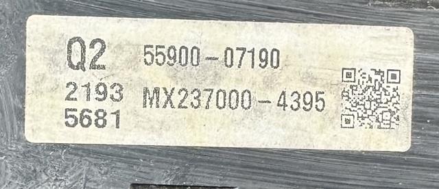 5590007190 TOYOTA Блок управления режимами отопления/кондиционирования купить в Ирпень