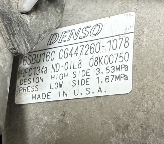 TOYOTA 8832048120 Компрессор кондиционера в наличии Хмельницкий