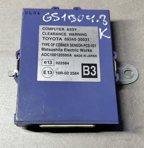 Модуль управления (ЭБУ) парктроником 8934030031 TOYOTA