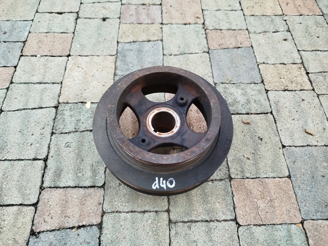Шкив-демпфер коленвала Nissan Navara NP300 3