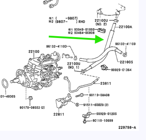 2327167090 Toyota