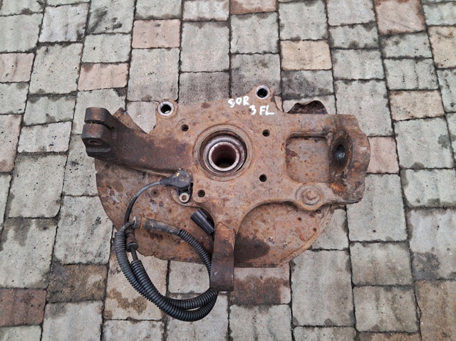 Цапфа (поворотный кулак) передний левый 512513E250 HYUNDAI