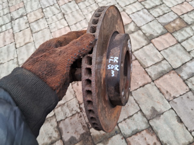HYUNDAI 517123E000 Диск тормозной передний в наличии Винница