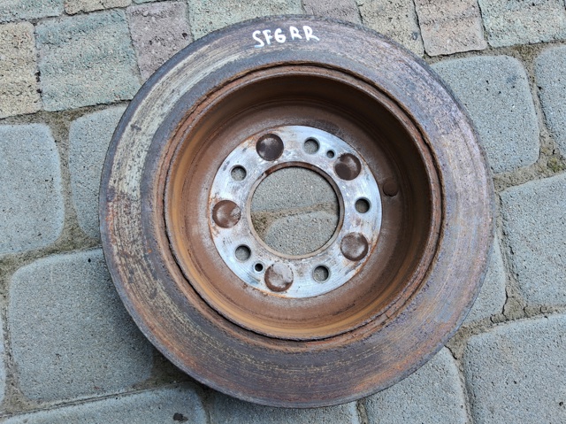 HYUNDAI 584113A300 Диск тормозной задний в наличии Днепр