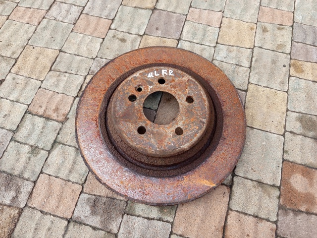 Дисковый тормоз A1634210112 MERCEDES