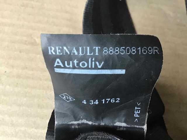 Ремень безопасности задний 888508169R RENAULT