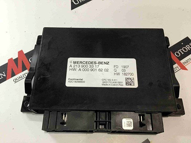 Блок управления трансмиссией A2139003317 MERCEDES