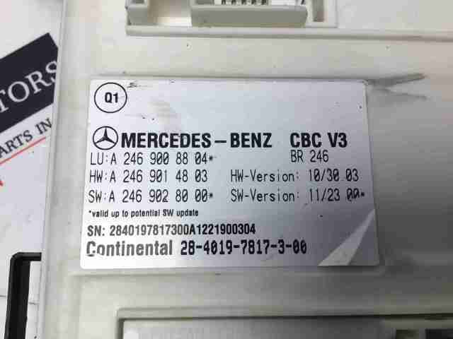 Блок управления сигналами SAM A2469008804 MERCEDES