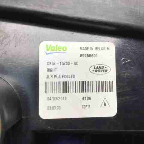 LR080283 LAND ROVER Фара противотуманная правая купить в Запорожье