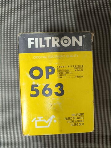 FILTRON OP563 Масляный фильтр в наличии Ровно