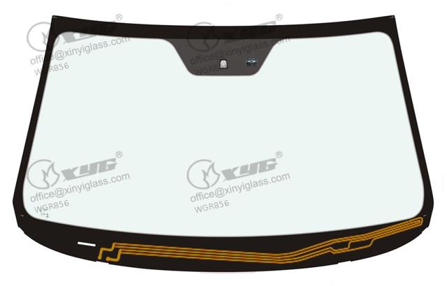 Переднее стекло 4437AGNHMV1B GLASSTECH