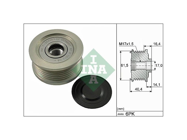 INA 535010510 Шкив генератора в наличии Житомир