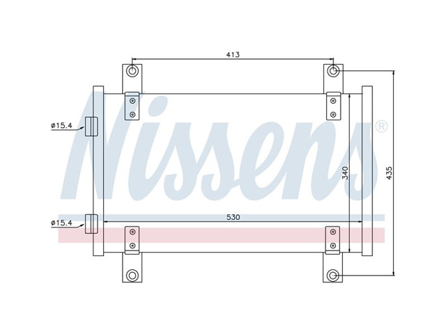 Конденсатор 94448 NISSENS