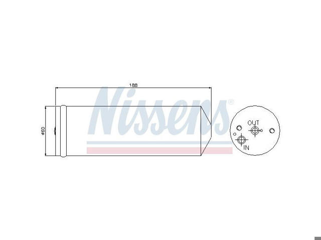 Осушитель кондиционера 95065 NISSENS