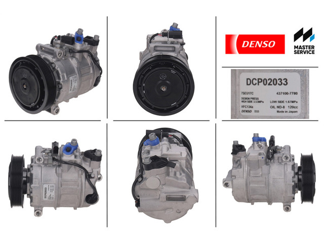 Компрессор системы кондиционирования DCP02033 DENSO