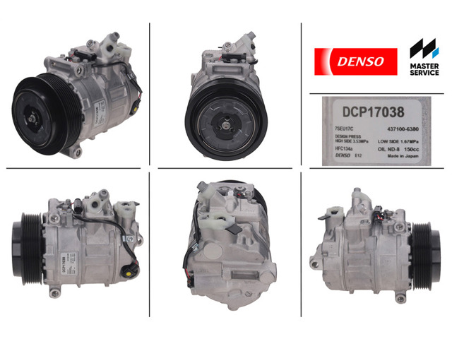 Насос кондиционера DCP17023 DENSO