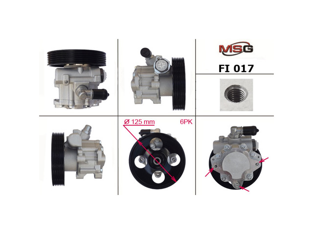 Помпа ГУР FI017 MS GROUP