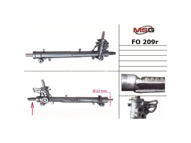 Управление рулевое в сборе FO208R MSG Rebuilding