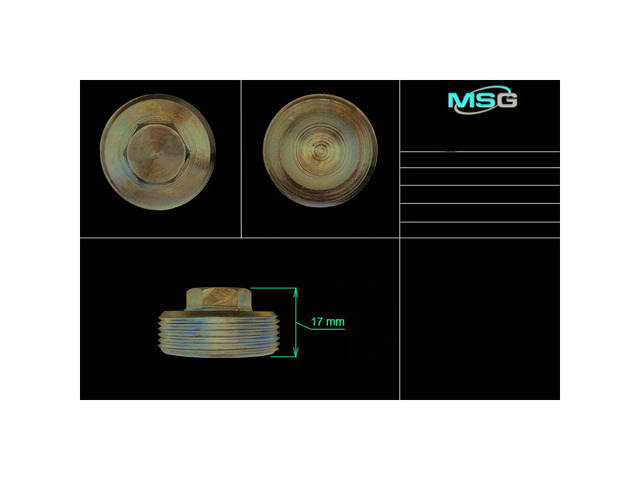 Вал/шток рулевой рейки FO223C MS GROUP