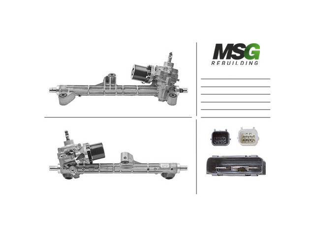 MSG Rebuilding HO410NLF0R Рейка рулевая в наличии Павлоград