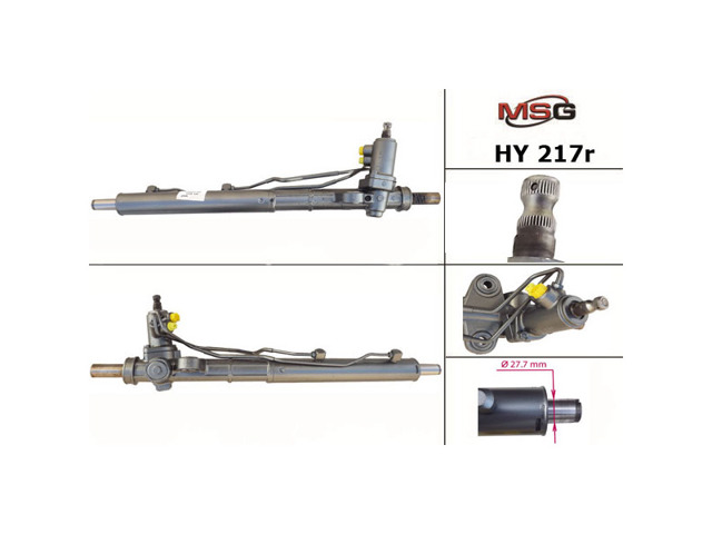 Рейка рулевая HY215R MSG Rebuilding