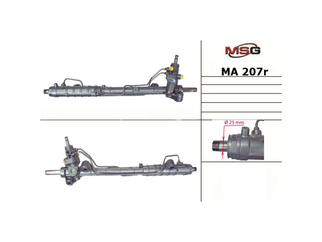 MA207R MSG Rebuilding Рулевая рейка купить в Каменское