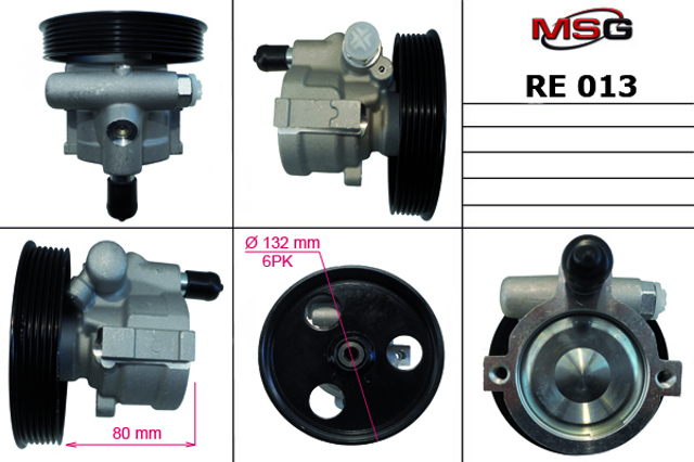 RE013 MS GROUP Насос гидроусилителя руля (ГУР) купить в Тернополь