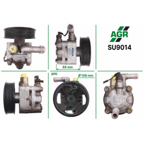 Насос гидравлики SU9014 AGR