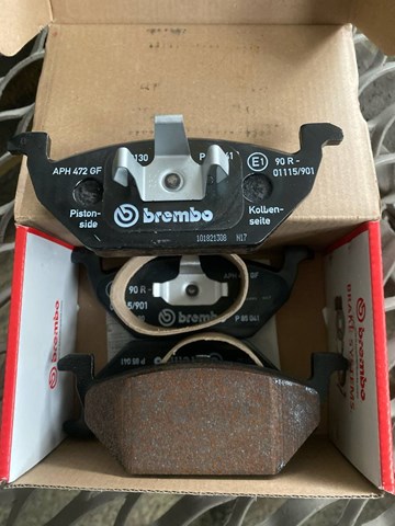BREMBO P85041 Колодки тормозные передние дисковые в наличии Кривой Рог