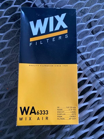 WA6333 WIX Фильтр воздушный купить в Ужгород