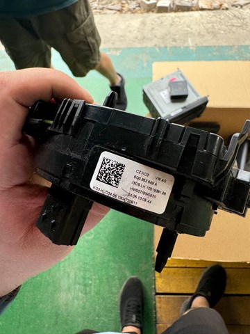 VAG 5Q0953549A Кольцо контактное, шлейф руля в наличии Ирпень