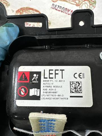 Подушка безопасности защиты коленей 107782500D TESLA