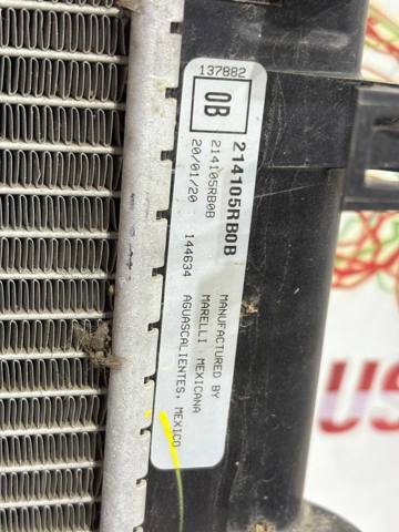 214105RB0B NISSAN Радиатор охлаждения двигателя купить в Запорожье