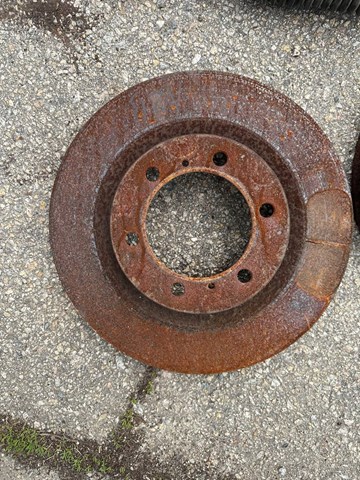 Передний тормозной диск 4351260191 TOYOTA