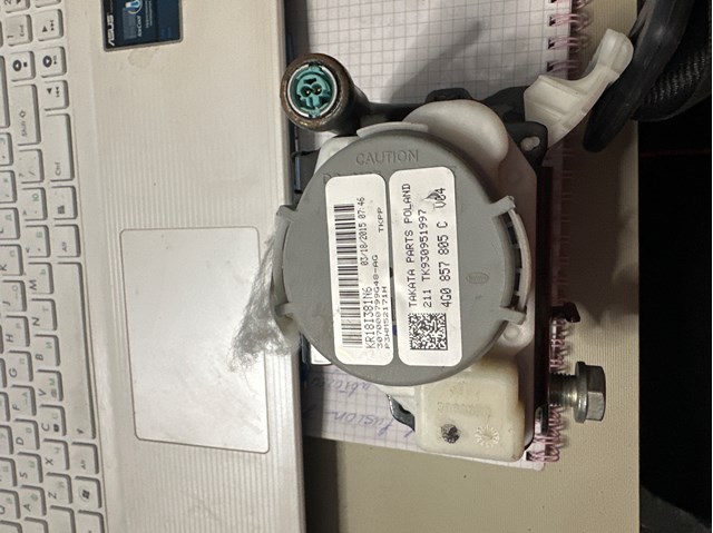 Ремень безопасности задний 4G0857805C VAG