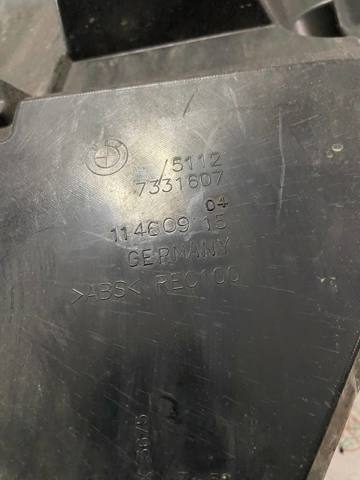 51127331607 BMW Кронштейн бампера заднего левый купить в Одесса