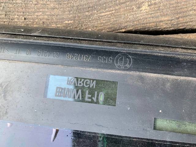 BMW 51357311246 Стекло-форточка двери задней правой в наличии Кривой Рог