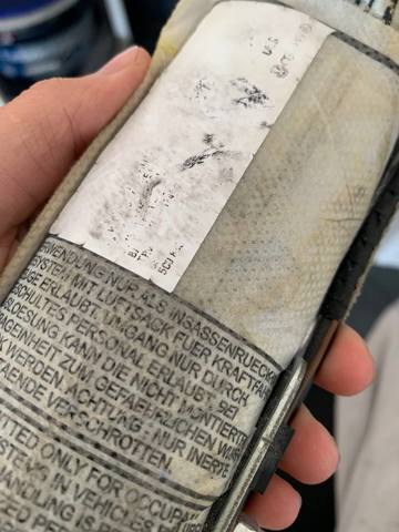 5C0880241D Подушка безопасности (AIRBAG) спинки сиденья левого купить Украина