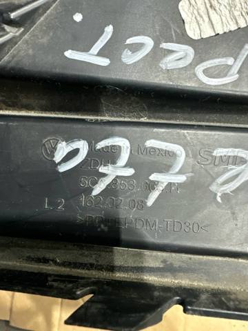 VAG 5C6853665H Решетка бампера переднего левая в наличии Хмельницкий