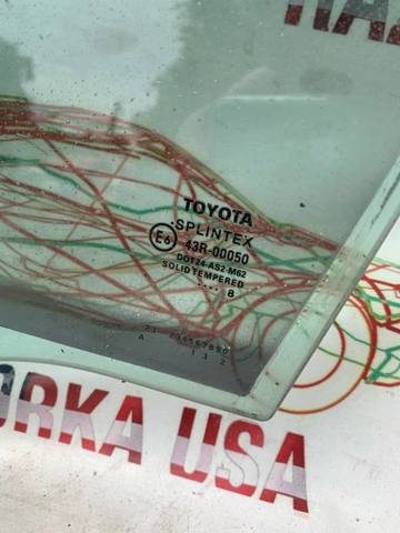 TOYOTA 6810205030 Стекло двери передней левой в наличии Харьков
