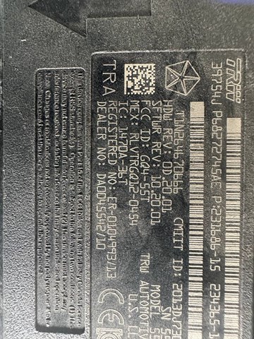 68272745AE CHRYSLER купить в Ужгород