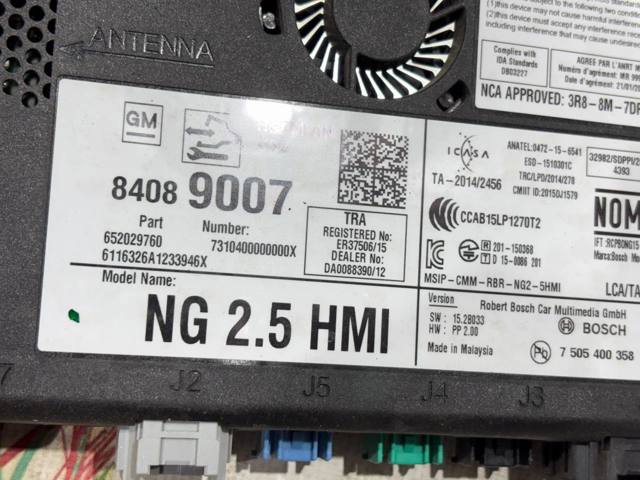 84089007 Блок управления навигацией купить Житомир
