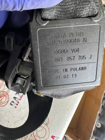 VAG 8R1857705J Ремень безопасности передний левый в наличии Ужгород